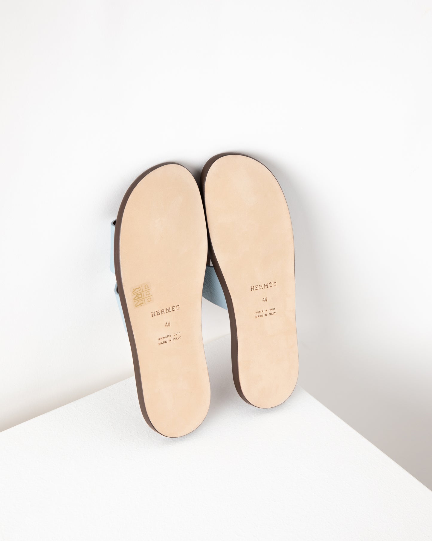 Izmir Sandal in Gold/Blue