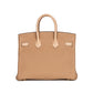 Birkin 25 Chai in Matte Alligator Touch with Gold Hardware