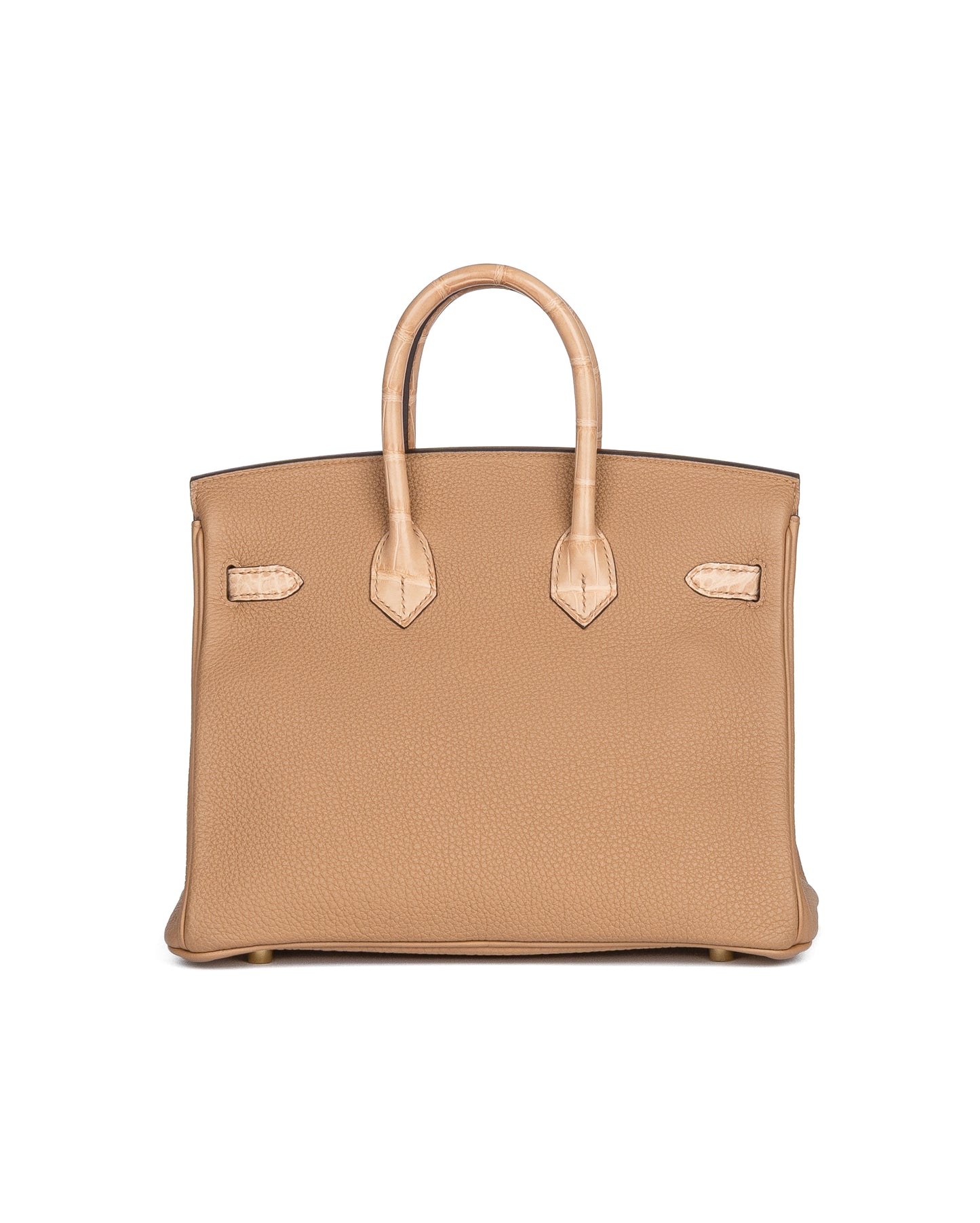 Birkin 25 Chai in Matte Alligator Touch with Gold Hardware