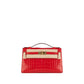 Hermès Kelly Pochette in Rouge de Coeur Shiny Alligator with Gold Hardware