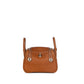 Hermès Mini Lindy in Barénia Faubourg Leather with Palladium Hardware
