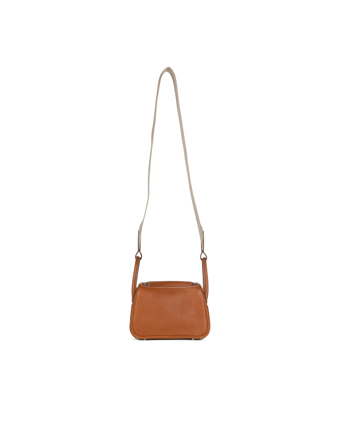 Hermès Mini Lindy in Barénia Faubourg Leather with Palladium Hardware