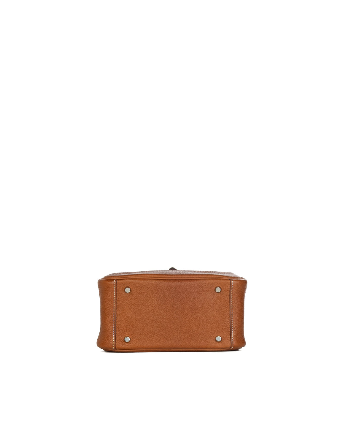 Hermès Mini Lindy in Barénia Faubourg Leather with Palladium Hardware