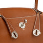 Hermès Mini Lindy in Barénia Faubourg Leather with Palladium Hardware