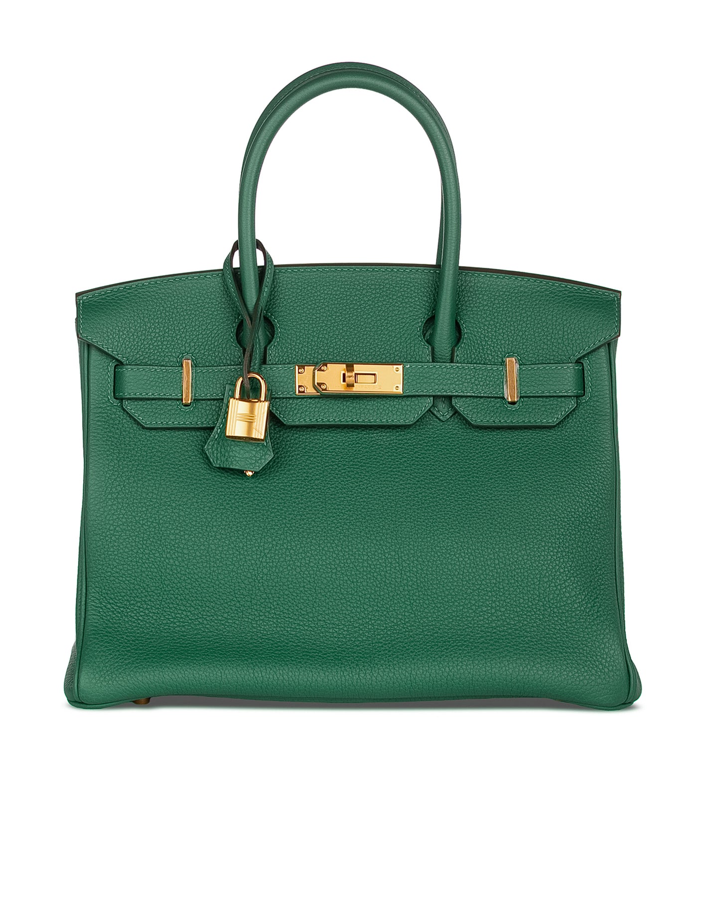 Birkin 30 Vert Moyen in Togo Leather with Gold Hardware