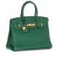 Birkin 30 Vert Moyen in Togo Leather with Gold Hardware