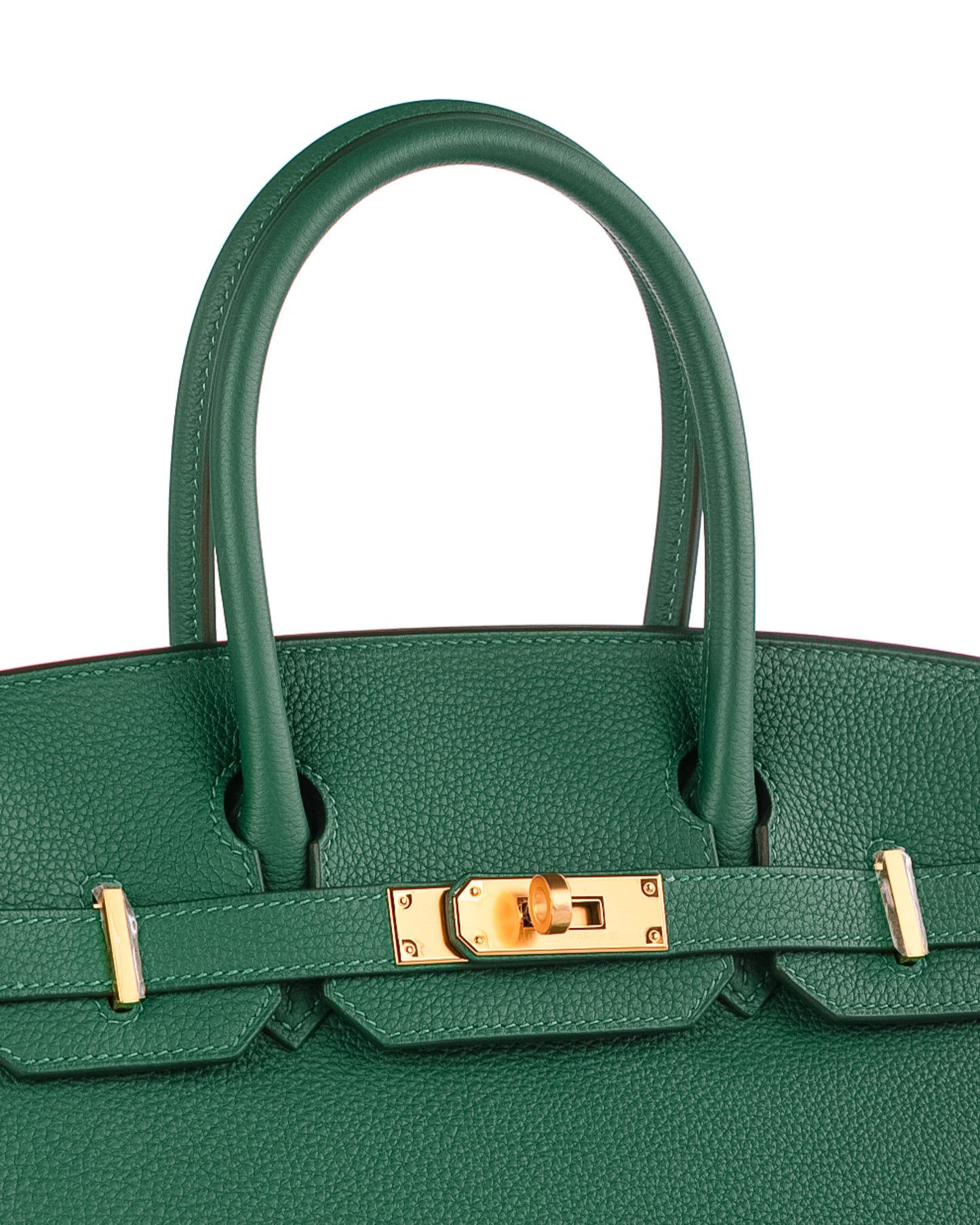 Birkin 30 Vert Moyen in Togo Leather with Gold Hardware