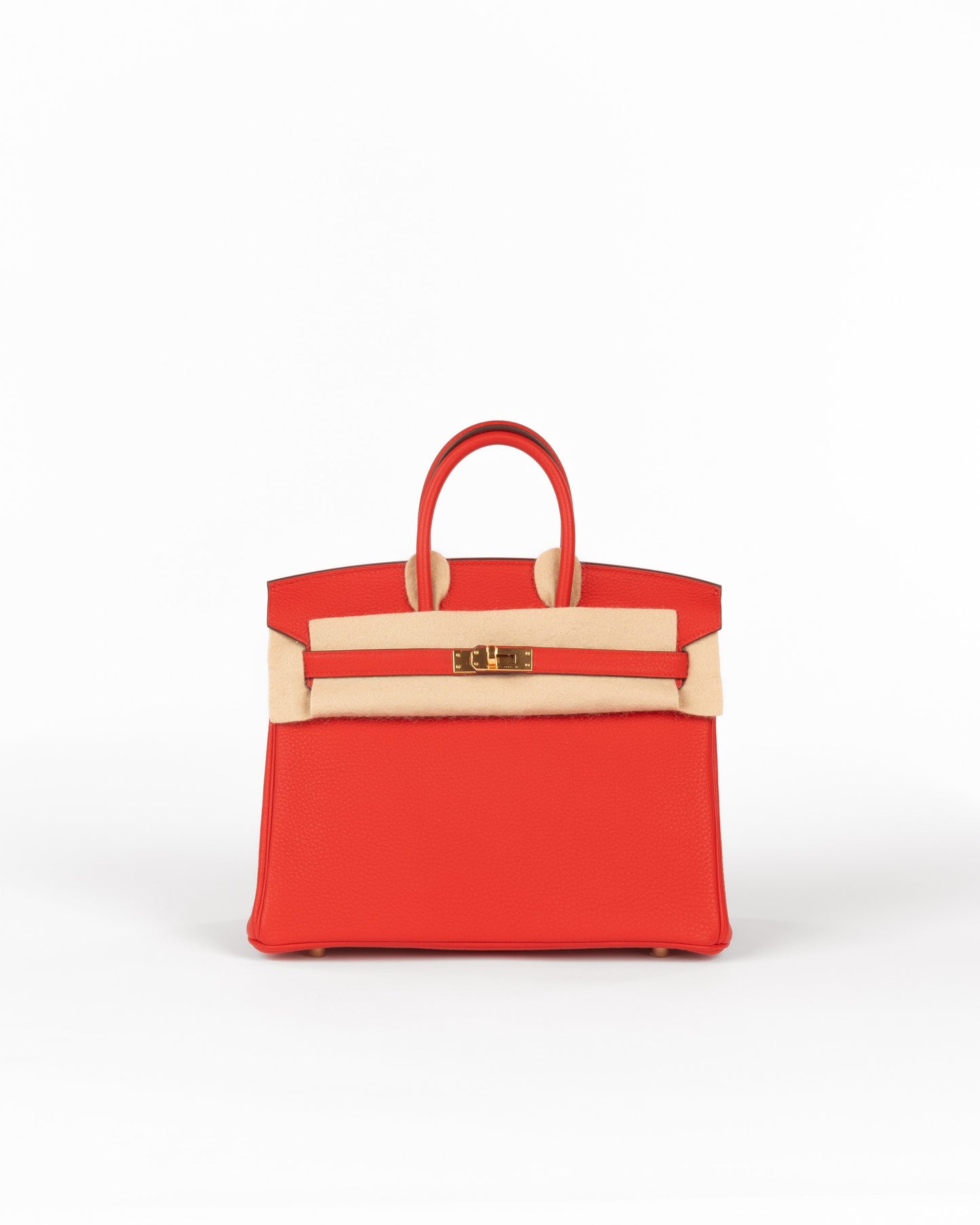 Birkin 25 Rouge De Ceour Togo with Gold Hardware