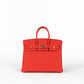 Birkin 25 Rouge De Ceour Togo with Gold Hardware