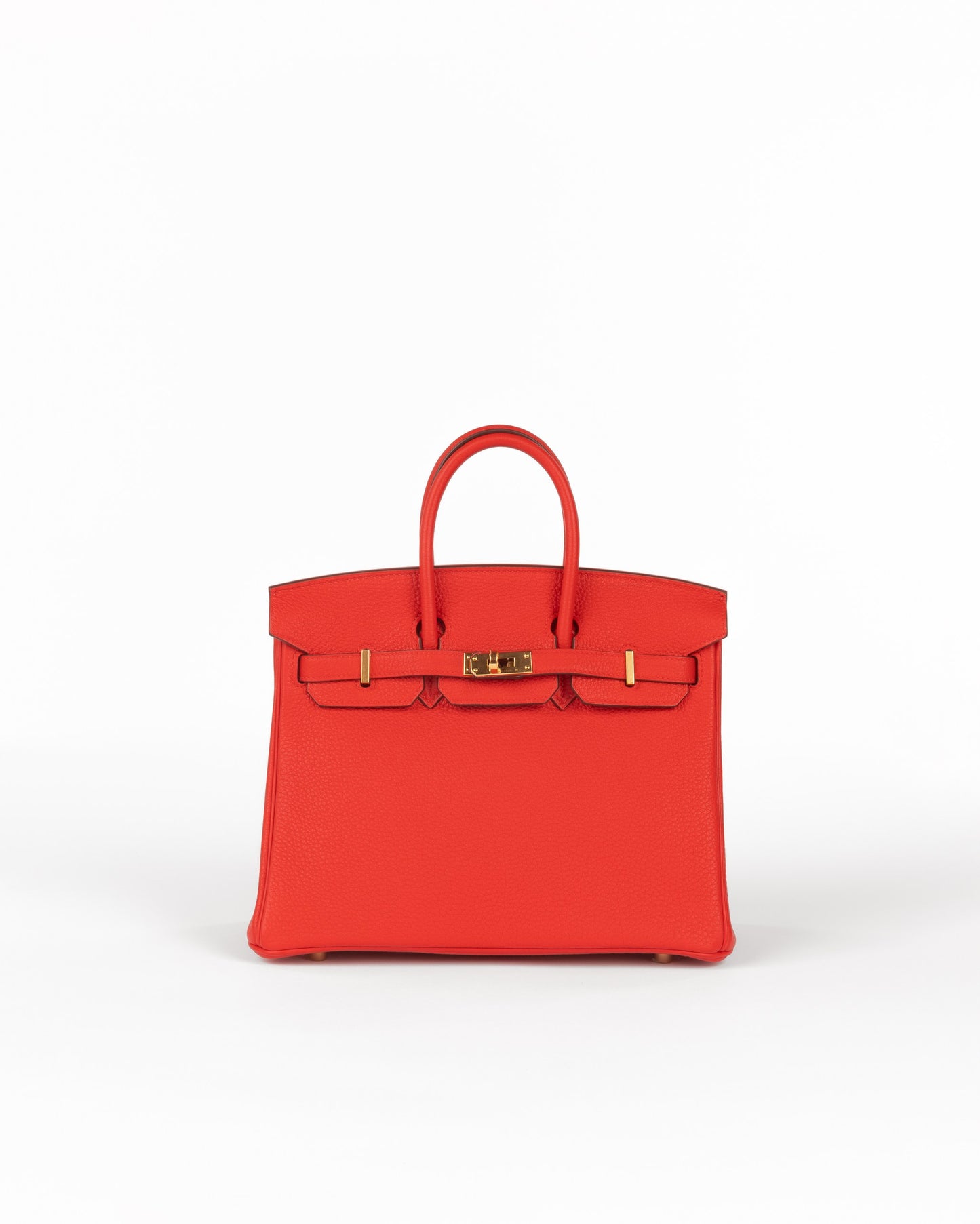 Birkin 25 Rouge De Ceour Togo with Gold Hardware