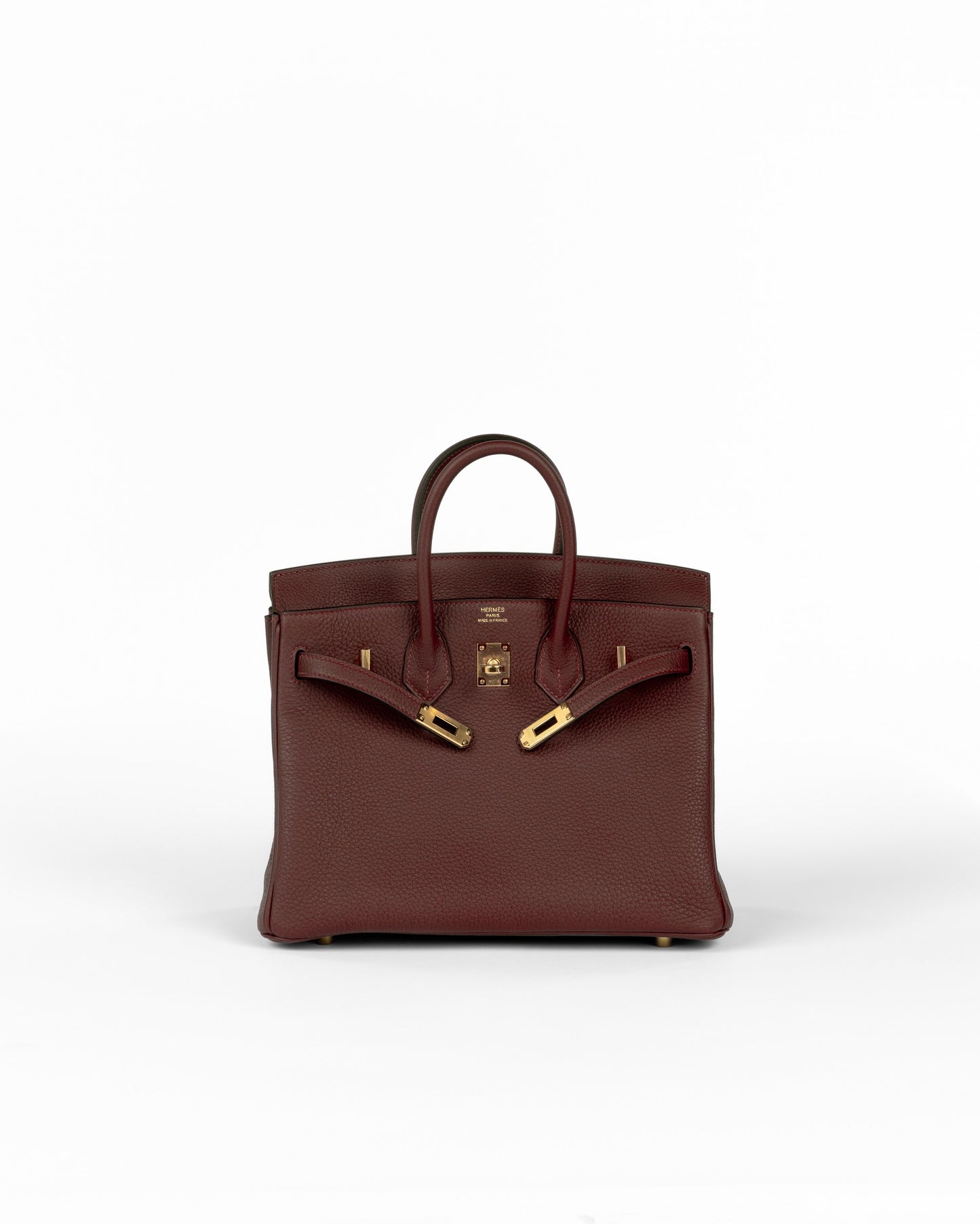 Birkin 25 Rouge H Togo with Gold Hardware