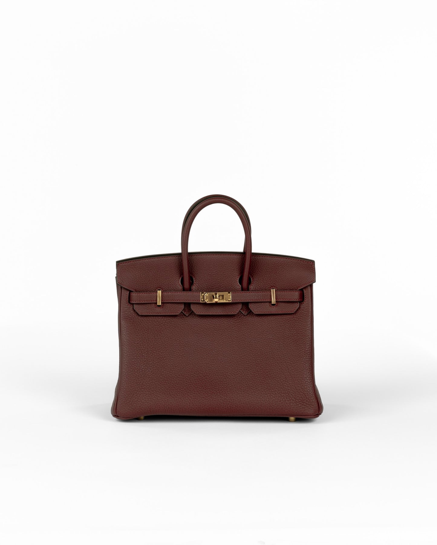 Birkin 25 Rouge H Togo with Gold Hardware