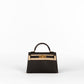 Kelly 20 Sellier Black in Epsom Leather with Gold Hardware