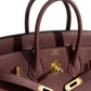 Birkin 25 Rouge H Togo with Gold Hardware