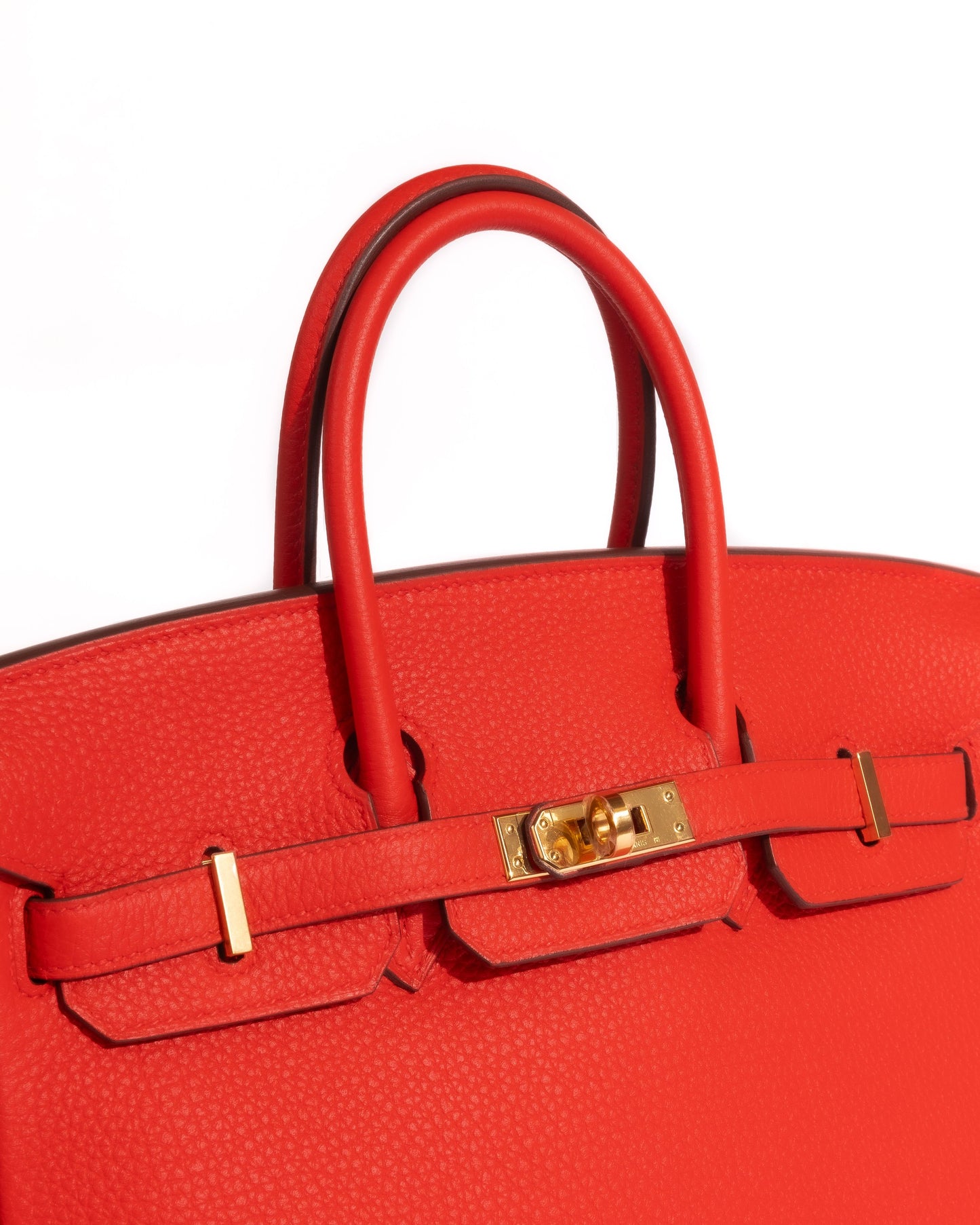 Birkin 25 Rouge De Ceour Togo with Gold Hardware