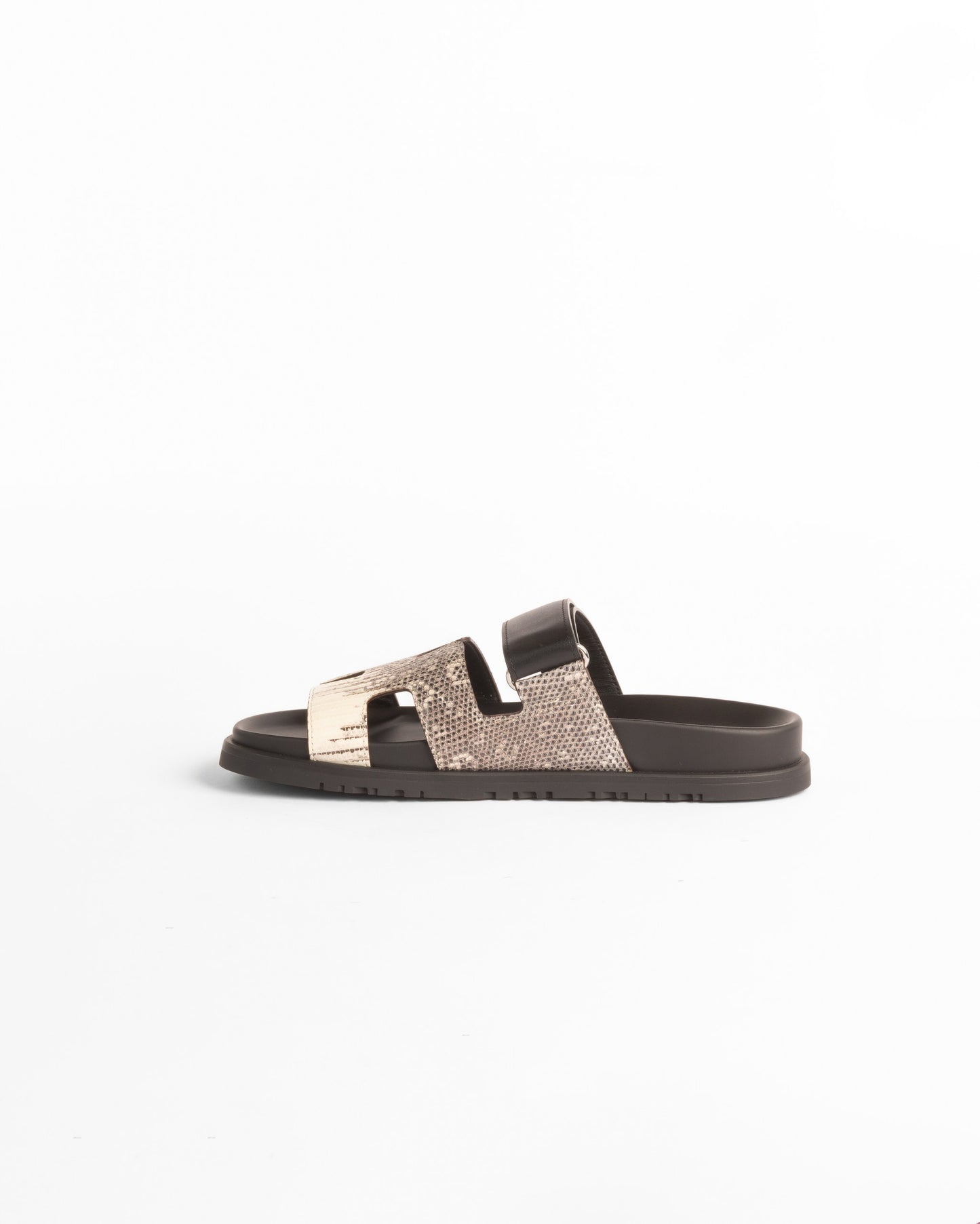 Chyrpe Sandal Femme Ombre Lizard