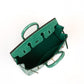 Birkin 25cm Vert Jade Crocodile Porosus with Gold Hardware