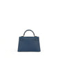 Kelly 20 Bleu De Prusse Epsom with Gold Hardware