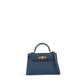 Kelly 20 Bleu De Prusse Epsom with Gold Hardware
