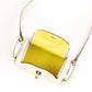Mini Lindy Nata/Lime Swift Leather with Palladium Hardware