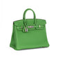 Birkin 25 Vert Yucca in Togo Leather with Palladium Hardware