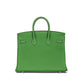 Birkin 25 Vert Yucca in Togo Leather with Palladium Hardware