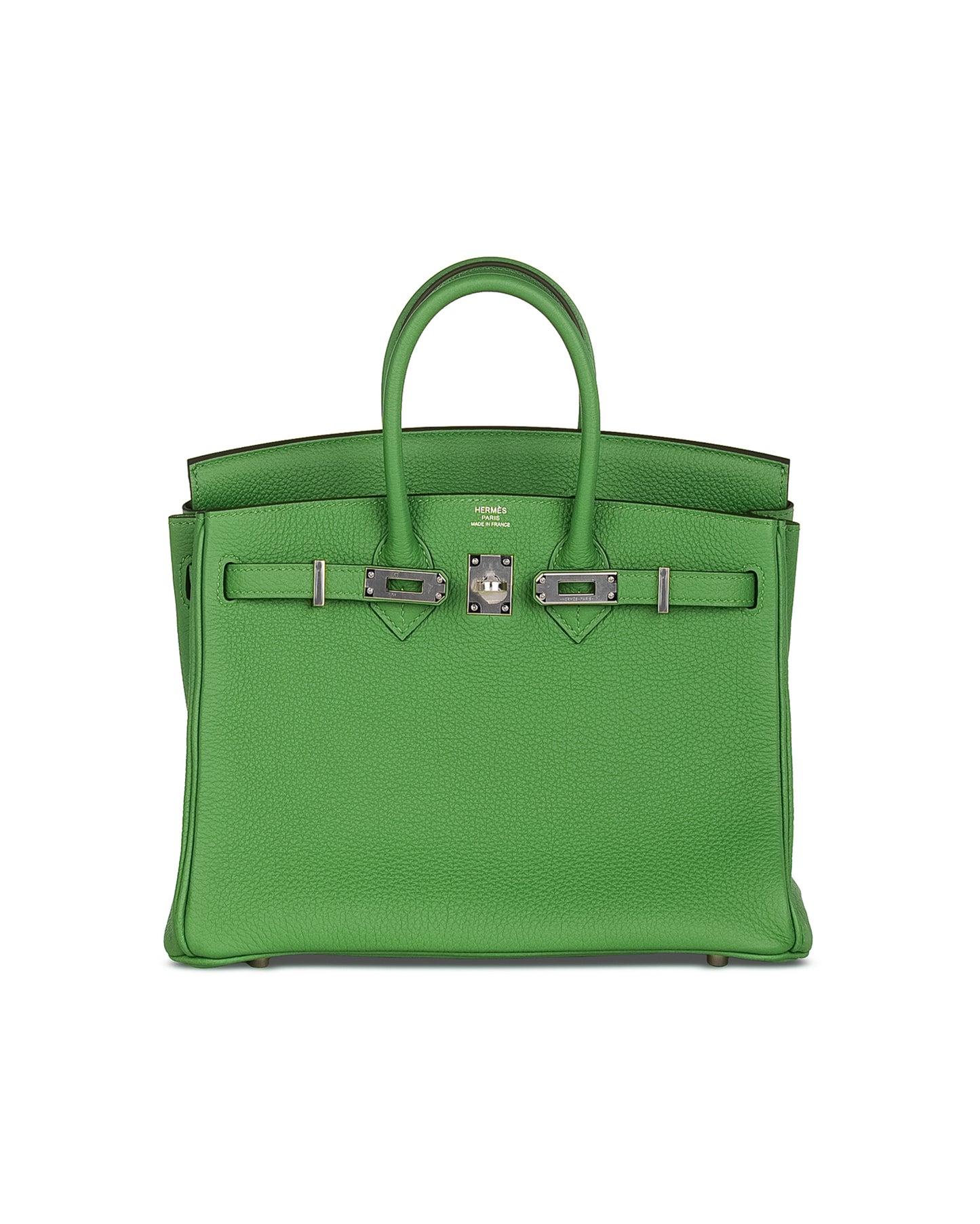 Birkin 25 Vert Yucca in Togo Leather with Palladium Hardware