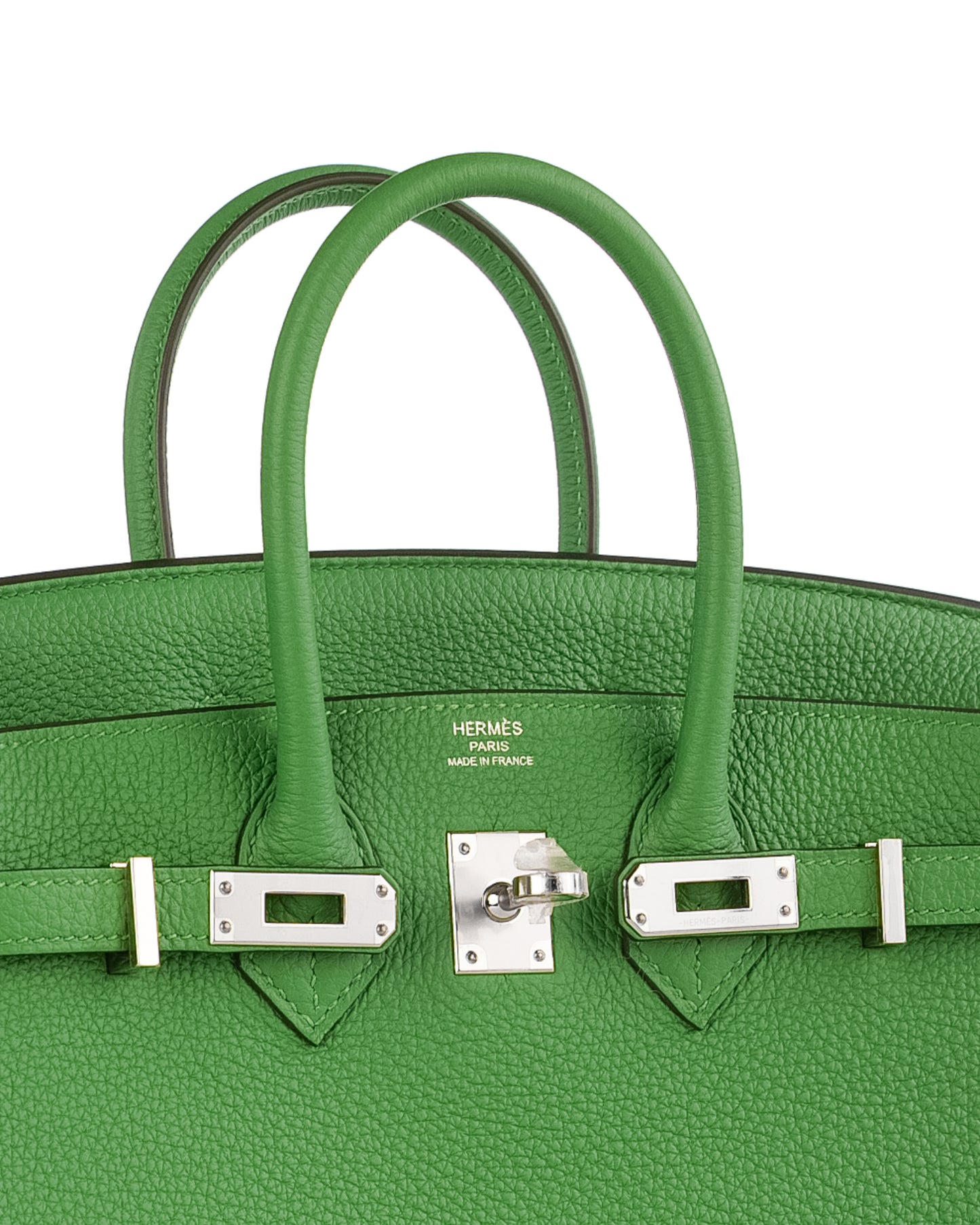 Birkin 25 Vert Yucca in Togo Leather with Palladium Hardware