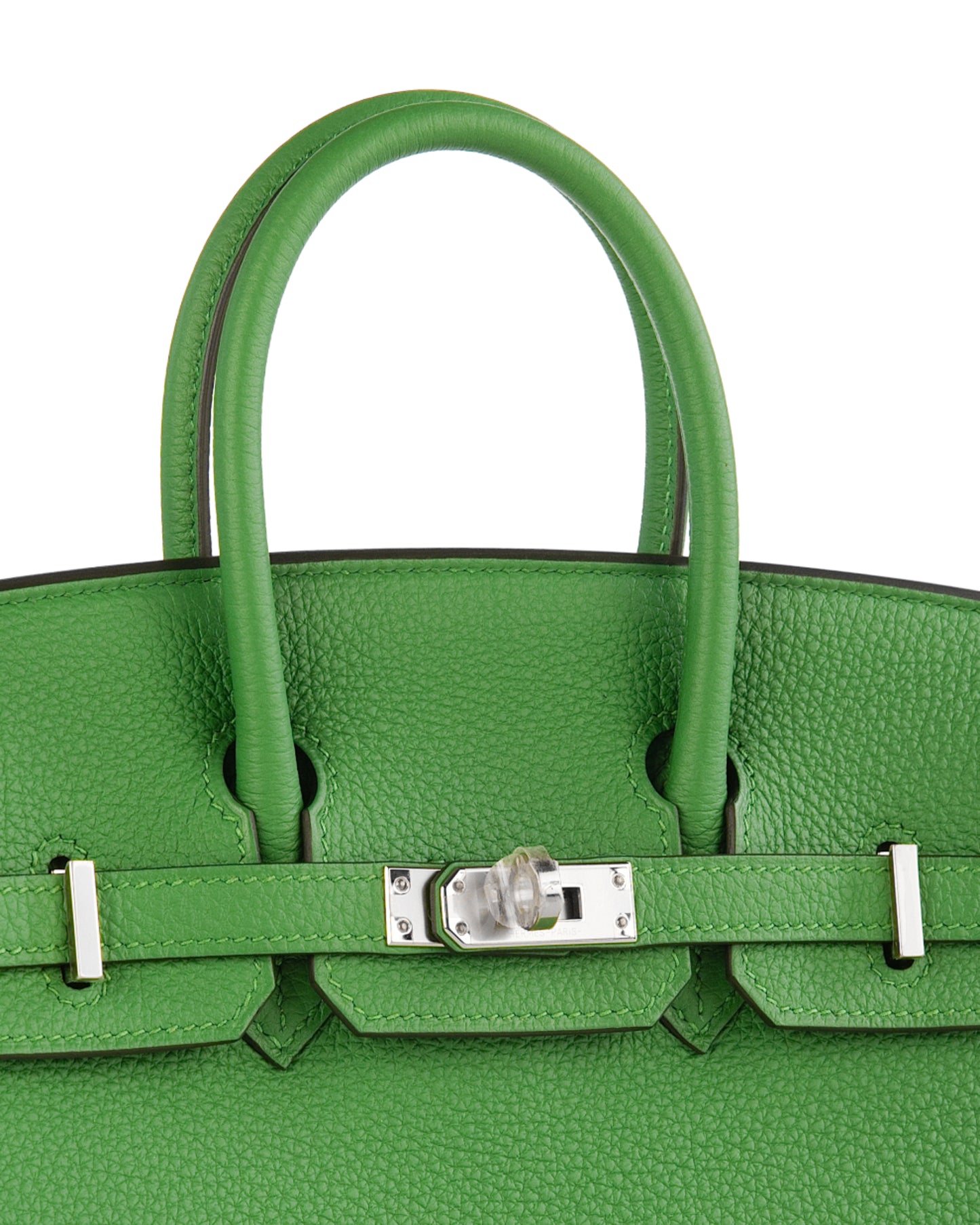 Birkin 25 Vert Yucca in Togo Leather with Palladium Hardware