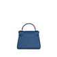 Hermès Kelly Doll Quelle Idole in Blue tie and Caban Swift Leather with Palladium Hardware