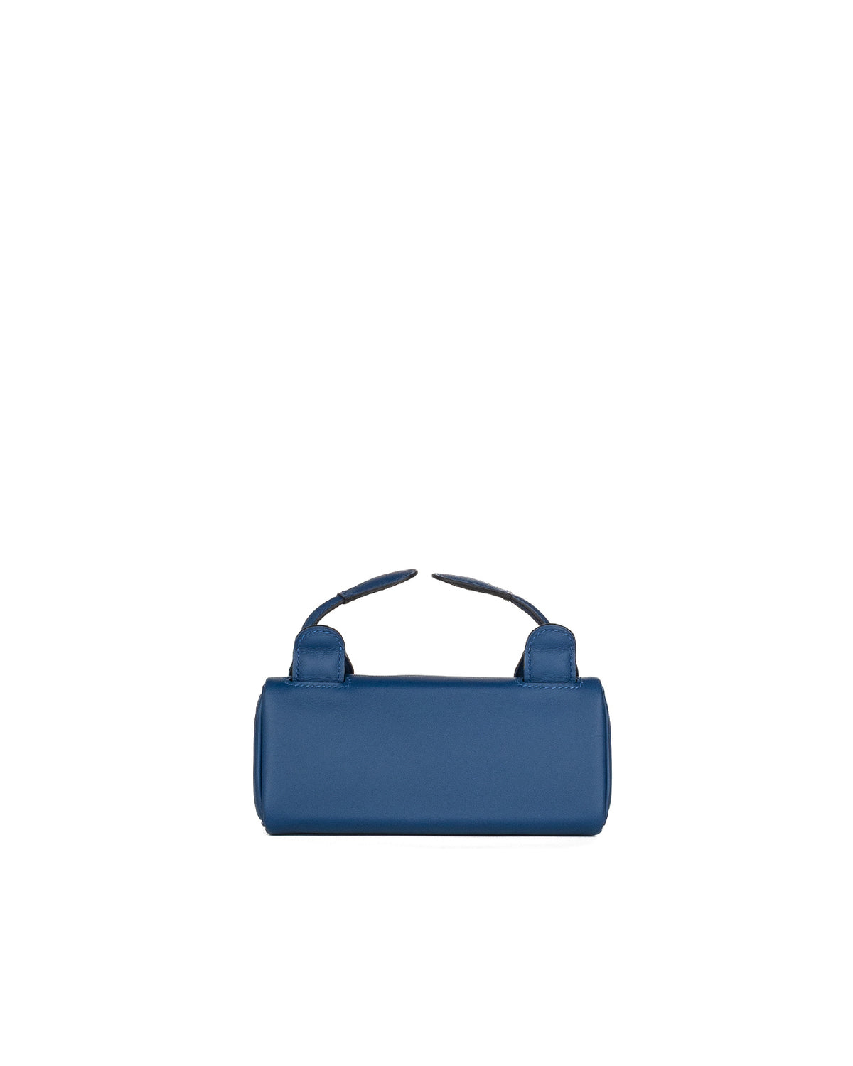 Hermès Kelly Doll Quelle Idole in Blue tie and Caban Swift Leather with Palladium Hardware
