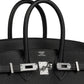Birkin 25 Black in Togo Leather with Palladium Hardware