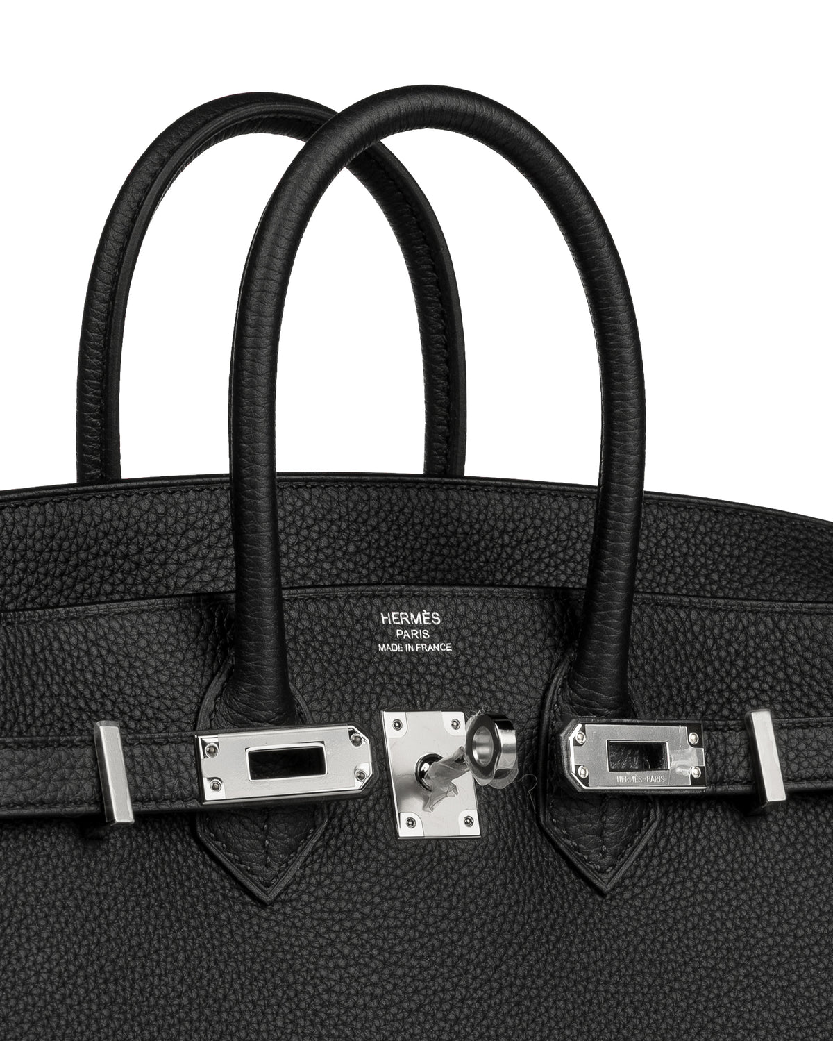 Birkin 25 Black in Togo Leather with Palladium Hardware