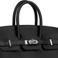 Birkin 25 Black in Togo Leather with Palladium Hardware