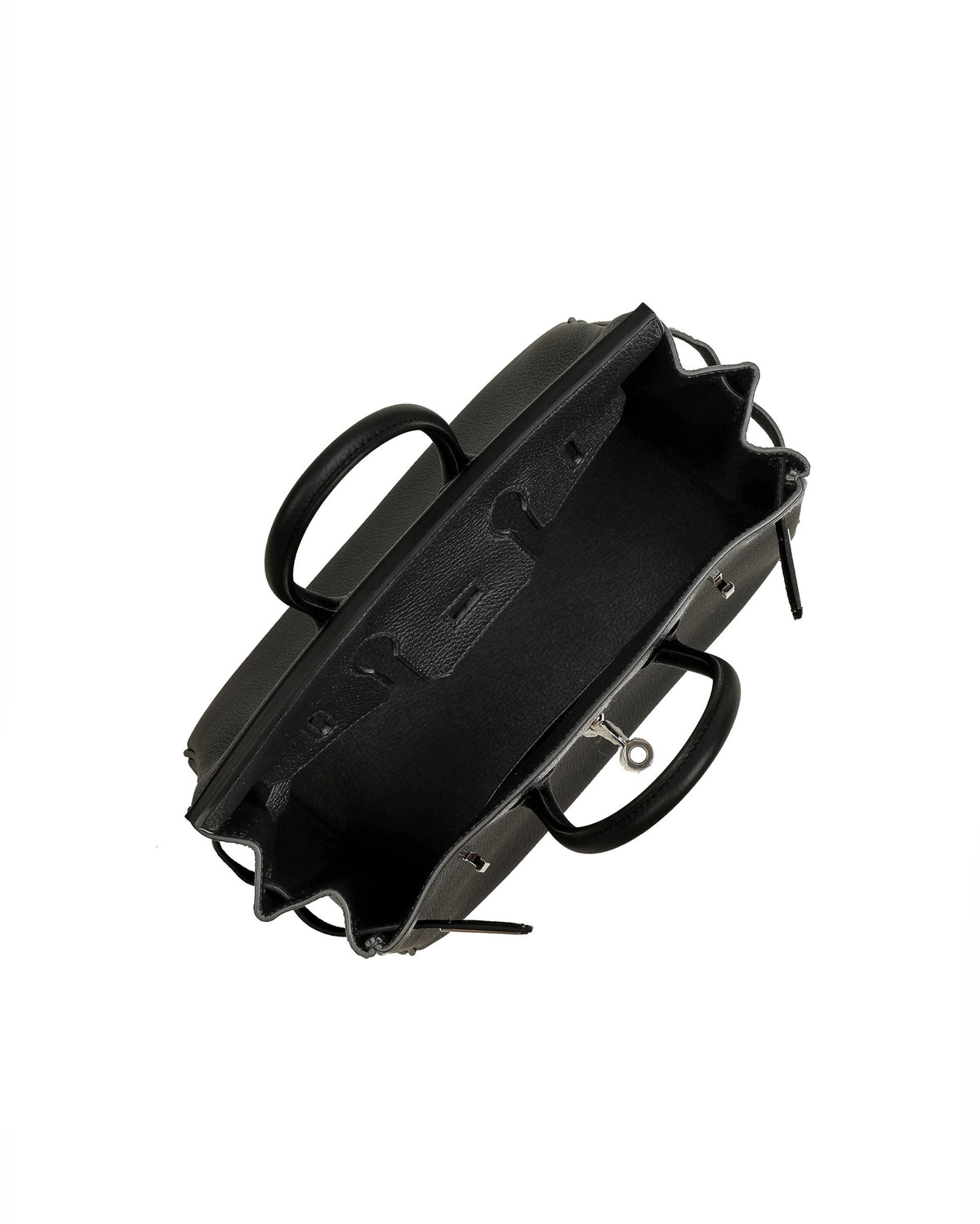 Birkin 25 Black in Togo Leather with Palladium Hardware