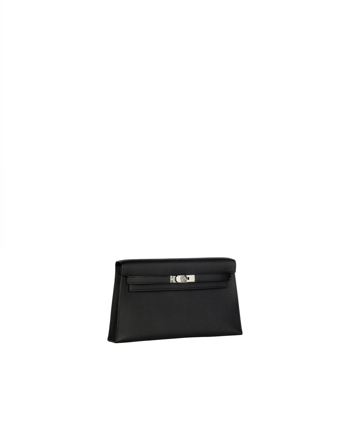 Hermès Kelly Elan in Black Epsom Leather with Palladium Hardware