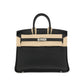 Birkin 25 Black in Togo Leather with Palladium Hardware