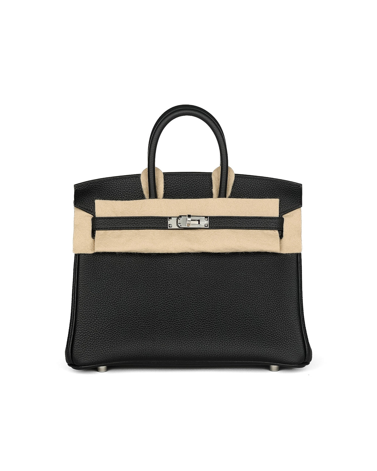 Birkin 25 Black in Togo Leather with Palladium Hardware