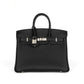 Birkin 25 Black in Togo Leather with Palladium Hardware