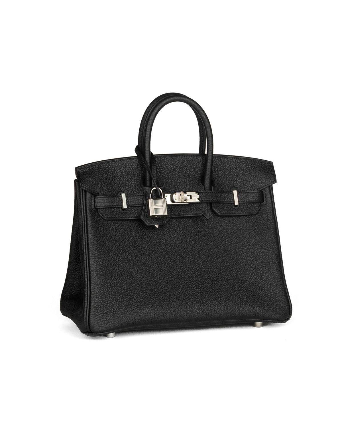 Birkin 25 Black in Togo Leather with Palladium Hardware