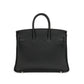 Birkin 25 Black in Togo Leather with Palladium Hardware