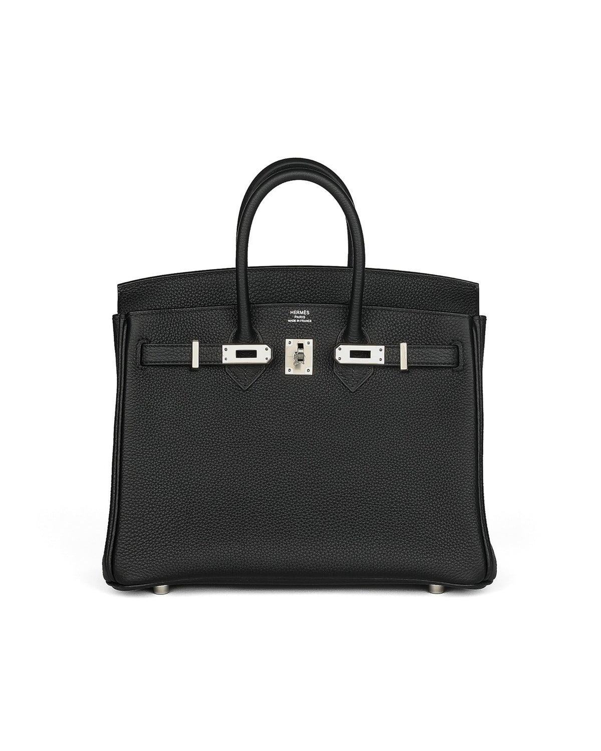 Birkin 25 Black in Togo Leather with Palladium Hardware