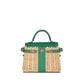 Kelly 20 Picnic Vert Vertigo in Naturel Osier Wicker with Palladium Hardware