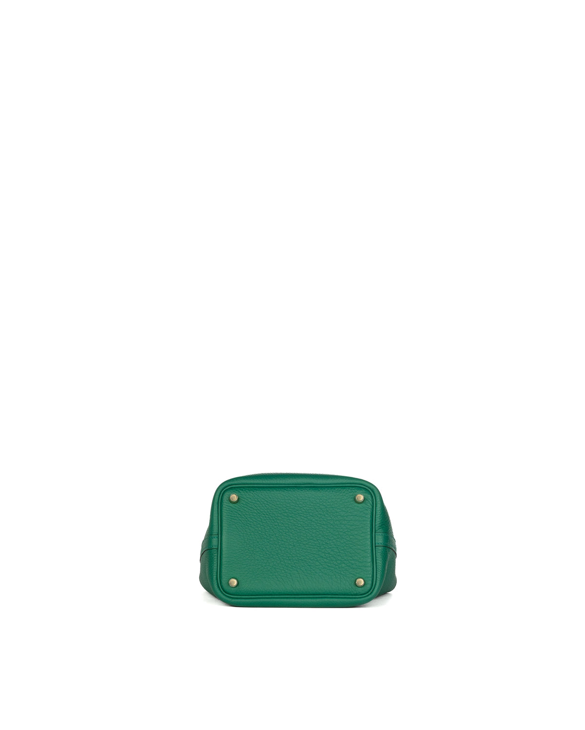 Hermès Picotin 18 in Vert Vertigo Clemence Leather with Gold Hardware