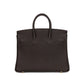 Birkin 25 Bai Brun in Togo Leather with Gold Hardware