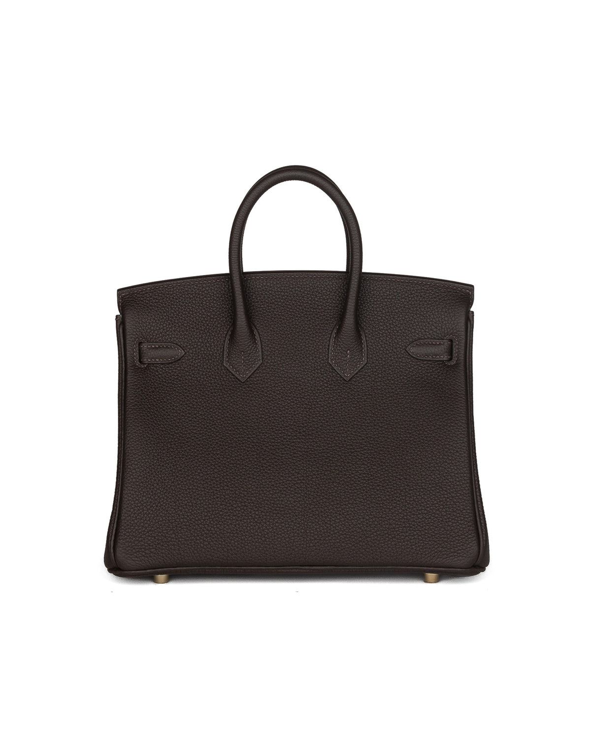 Birkin 25 Bai Brun in Togo Leather with Gold Hardware