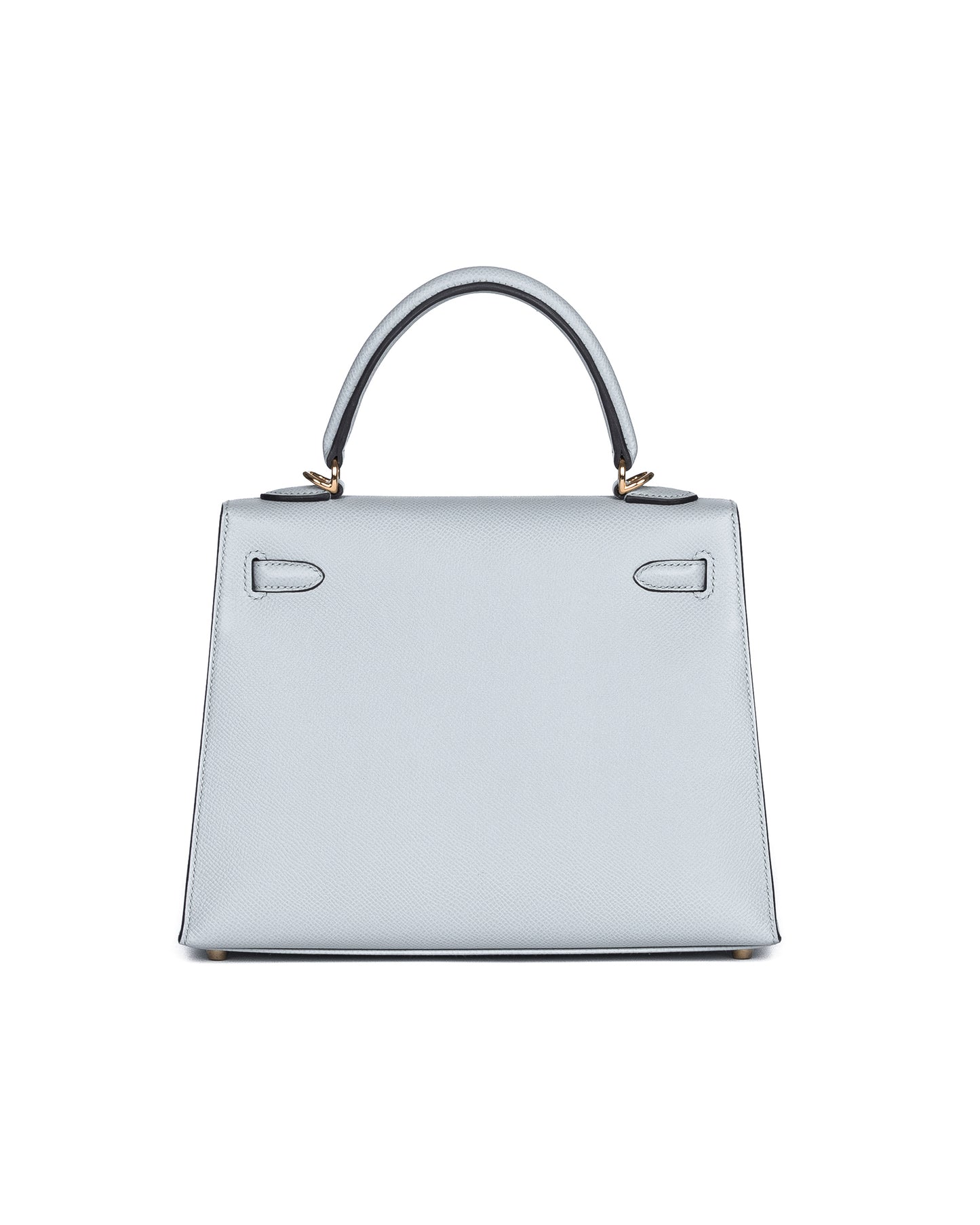 Kelly 25 Bleu Glacier in Epsom Leather with Gold Hardware