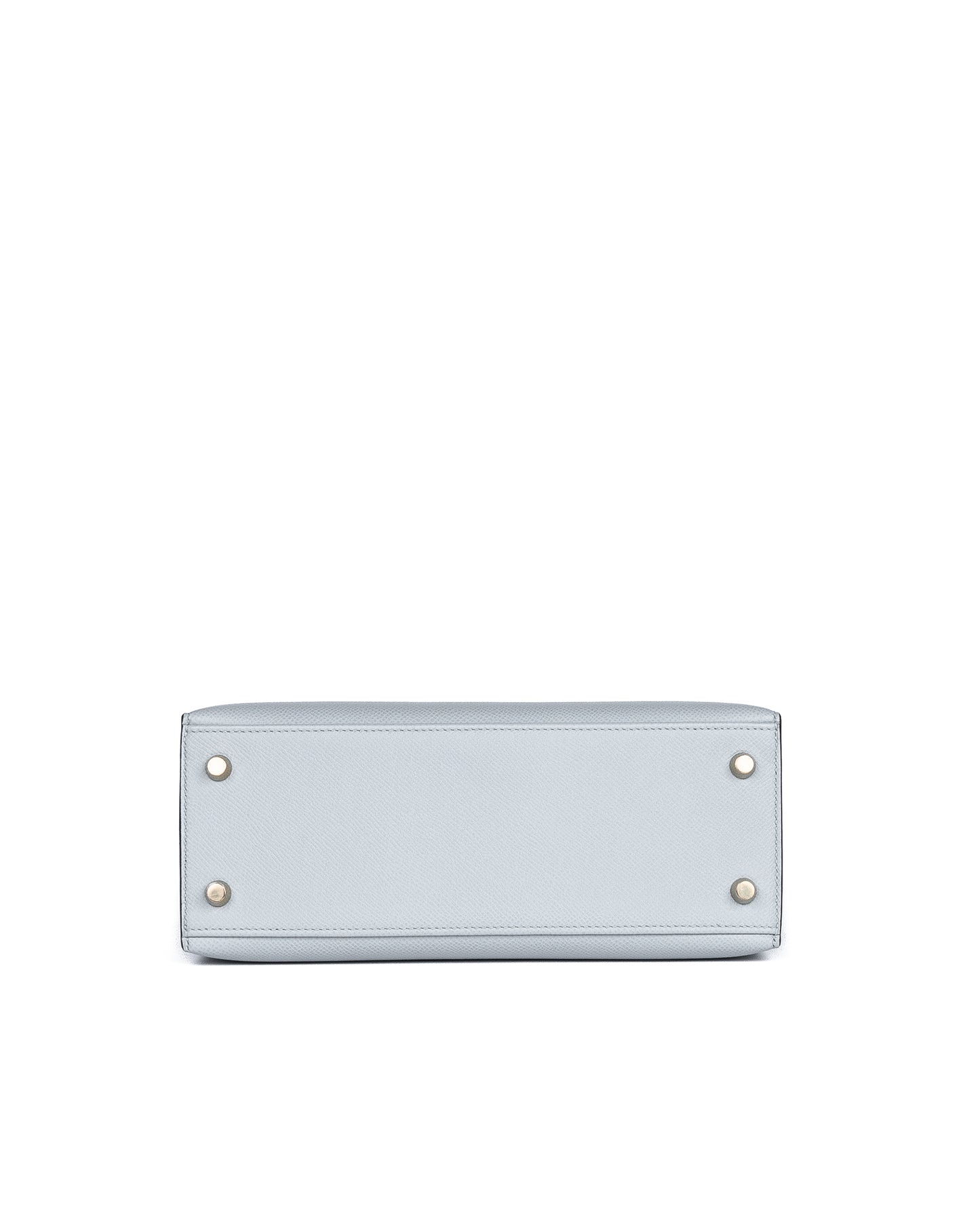 Kelly 25 Bleu Glacier in Epsom Leather with Gold Hardware
