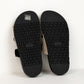 Chypre Sandals Beige Esquisse / Noir in Tufted Suede Goatskin Femme
