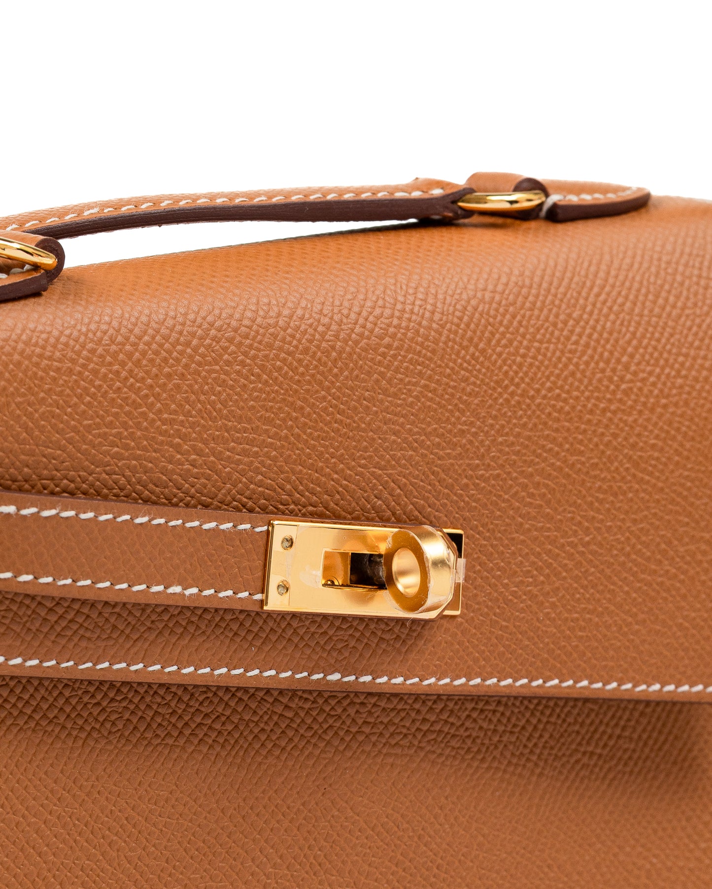 Kelly Desordre Gold in Epsom Leather with Gold Hardware